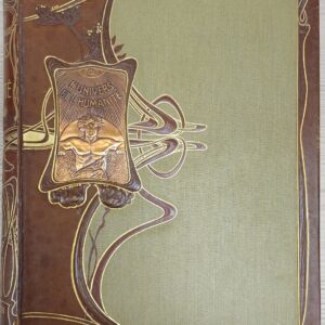 Couverture et reliures Art Nouveau, cuir et cuivre