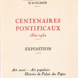 Centenaires pontificaux 1352 - 1952