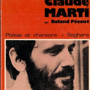 Claude Marti par Roland Pécout