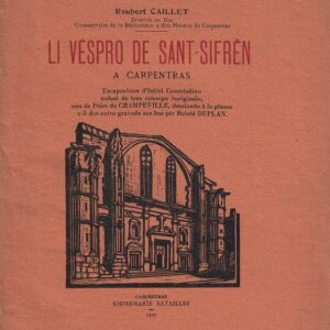 Li vèspro de Sant-Sifrèn à Carpentras
